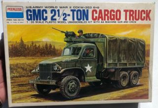 Peerless Gmc 2 1/2 Ton Cargo Truck 1/35 Open Broken Cab ‘sullys Hobbies’