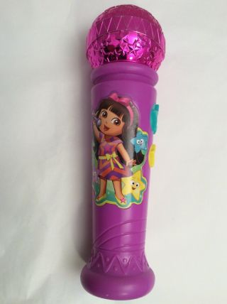 2012 Mattel Dora The Explorer Songs And Tunes Microphone Musical Toy