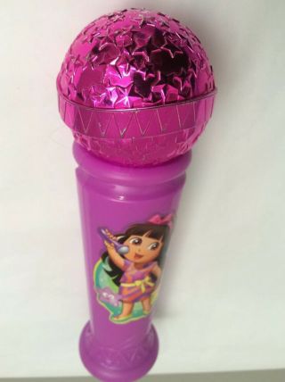 2012 Mattel Dora the Explorer Songs and Tunes Microphone Musical Toy 3