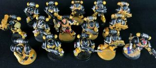 Tactical Squad X15 - Imperial Fists - Space Marines - Warhammer 40k