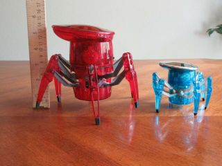 Not Hexbug 2x Robotic Motorized Creature Battle Spider Red Blue Repair