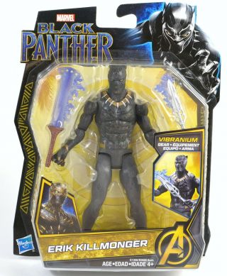 Marvel Universe Black Panther Erik Killmonger Figure 2017 Moc Hasbro