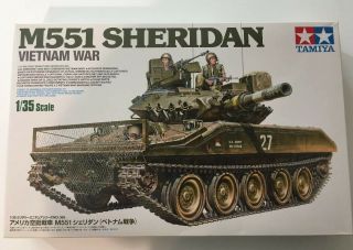 Tamiya M551 Sheridan Vietnam War Tank 35365 1/35 Scale - Open Box Parts