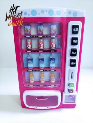 My Life Vending Machine Set For 18 " Dolls Playset American Girl Lights Up Sounds