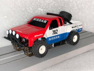 Tyco Nissan 762 Red/white/blue Pick - Up Truck Slot Car