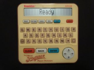 Franklin SCR - 226 The Official Scrabble Players Dictionary -, 2