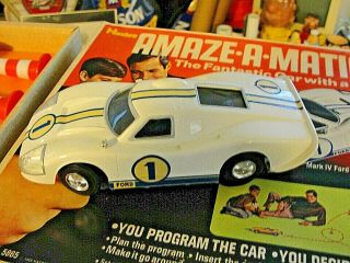 1969 Hasbro Amaze - A - Matics Mark Iv Ford 5865 Car With A Brain Comp.  W/box Ex.