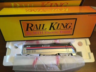 Mth Railking O Gauge Amtrak Genesis Diesel Engine Proto Sounds 30 - 2416 - 1