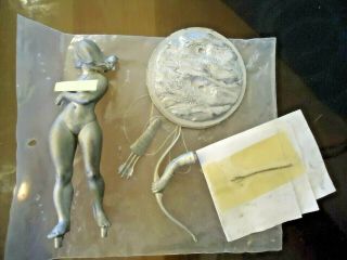 Phoenix Models Phollies Sexy Woman 80mm Metal Miniatures Ax4 Toxophilite Archer