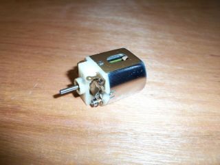 Old Stock Champion Slot Car Motor See The Test Video Unknown Model