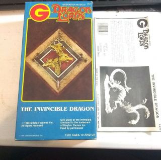 Grenadier Dragon Lords The Invincible Dragon D&d 2527