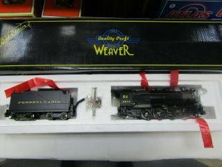 Weaver 1800 - L Pennsylvania 0 - 8 - 0 Conventional Tmcc O Gauge 3 Rail Pre Owned