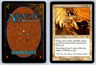 Akroma,  Angel Of Wrath.  4x (legions).  Mtg.  Magic The Gathering.  Ref: Baae