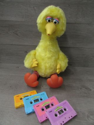 Vintage Big Bird Story Magic With 4 Cassette Tapes