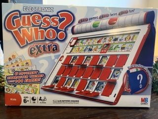 Guess Who? Extra Electronic Game Milton Bradley 2008