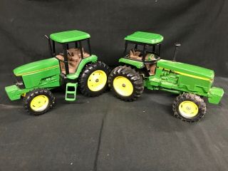 1994 Ertl 1/16 John Deere 7600 Tractor And 4955 Tractor