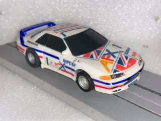 AURORA TOMY AFX 1 NISSAN SLOT CAR WITH LIGHTED CHASSIS 2