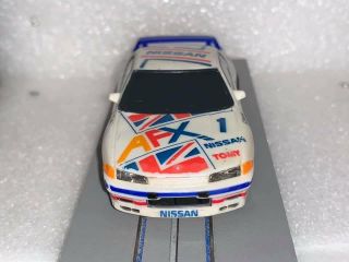 AURORA TOMY AFX 1 NISSAN SLOT CAR WITH LIGHTED CHASSIS 3