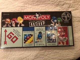 M&m World Monopoly Board Game Never Opened Usa Only