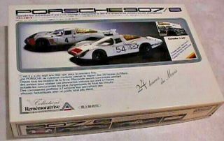 Porsche 907/8 Lemans Race Car,  1/24th Scale,  Unbuilt Kit,