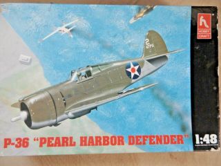1/48 Scale Hobby Craft P - 36 Pearl Harbor Defender Model Airplane Kit