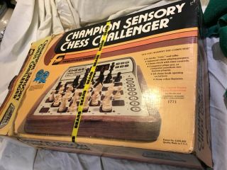 Vintage " Champion Sensory Chess Challenger " Fidelity Electronics Csc