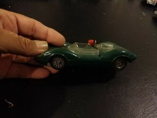 Vintage 1/32 Scale Slot Car Green W/ Aluminum Chassis Unknown Mfg Or Car Type