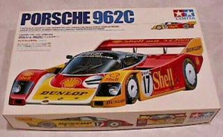Porsche 962c Race Car,  1/24th Scale,  Unbuilt Kit,