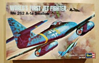 45 - 218 Revell 1/32nd Scale Messerschmitt Me 262a - 1a Swallow Plastic Model Kit