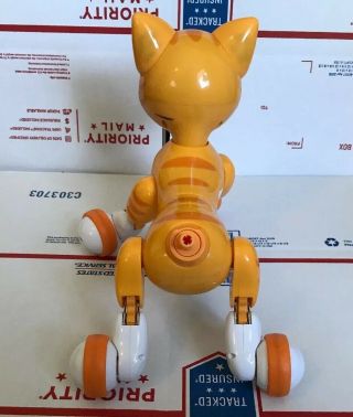 Zoomer Kitty Interactive Cat - Yellow - No Charger 3