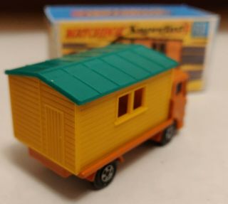 Matchbox superfast lesney 60 Site Hut Truck Custom /Crafted box 3
