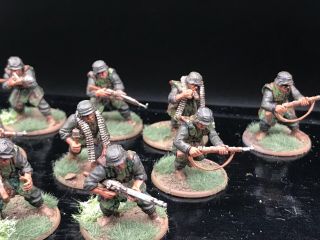 WW2 BOLT ACTION Warlord WWII 28mm German Grenadier Squad in Camo - 10 men 3