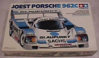 Joest Porsche 962c Race Car,  1/24th Scale,  Unbuilt Kit,