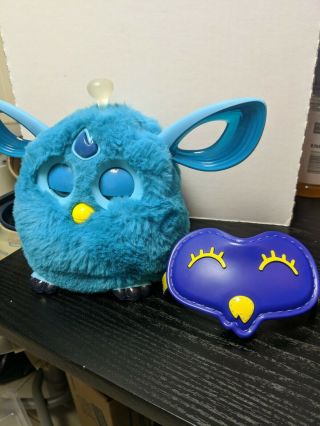 Furby Connect Teal Blue Furby With Mask Hasbro Interactive Pet