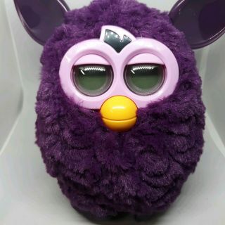 2012 Hasbro Purple Furby - Good Light Up Eyes