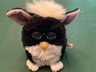 Furby 70 - 800 Series 1 Tiger Electronic Toy - Black And White