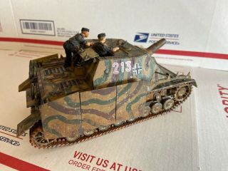 Built 1/35 Tamiya Ww2 German Infantry Support Tank With Crews