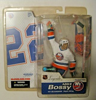 Nos Vintage 2005 Mike Bossy York Islanders Nhl Hockey Toy Action Figure