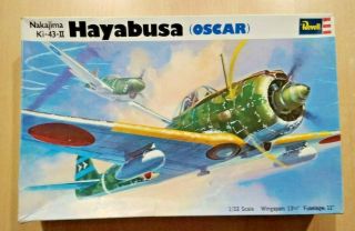 45 - 264 Revell 1/32nd Scale Nakajima Ki - 43 - Ii Hayabusa (oscar) Plastic Model Kit