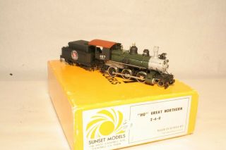 Sunset Models Ho Scale Brass Great Northern 2 - 6 - 0 Painted