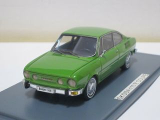 Skoda 110 R Coupe 1972 Green 1/43 Neo Resin E53