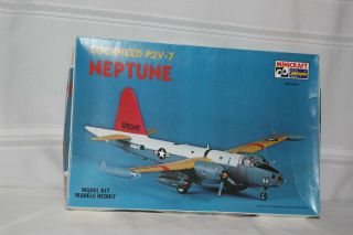 Vintage Hasegawa MiniCraft Model 1/72 P2V - 7 Neptune Lockheed WW2 Airplane 1082 3