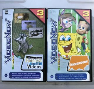 Video Now - Color - Nickelodeon - 3 Disc Pack & America’s Funniest Videos 3 Disc