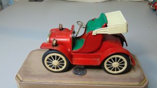 Vintage Tin Litho Friction Model T Ford Car Made In Japan