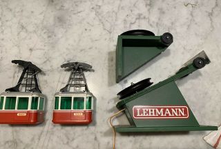 Lgb Lehmann G Scale Cable Car Vorführanlage 90012 With 2 Gondolas (111563)
