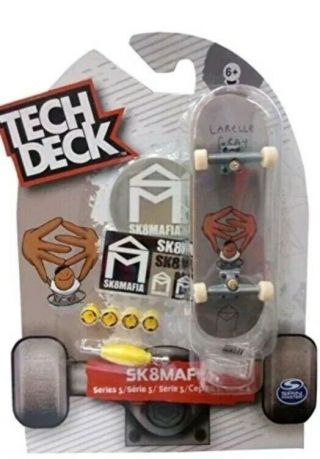 Rare Tech Deck Sk8 Mafia Skateboards Fingerboards Series 5 Larelle Gray