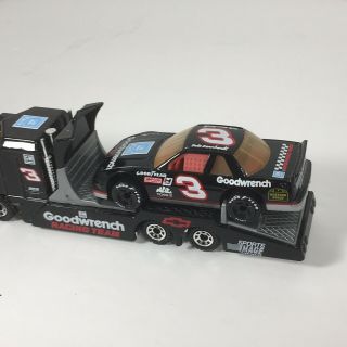 Matchbox Kenworth Cabover Racing Transporter Truck Rig With Car Dale Earhardt