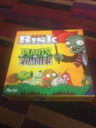 Risk Plants Vs Zombies Board Game Collector 
