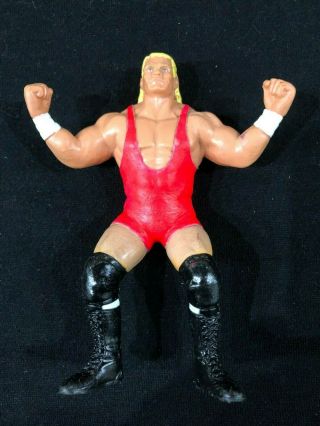 1990 Wcw Galoob Sid Vicious Custom Pink Trunks Wrestling Action Figure Loose