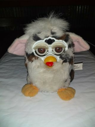 1998 Furby Brown And White